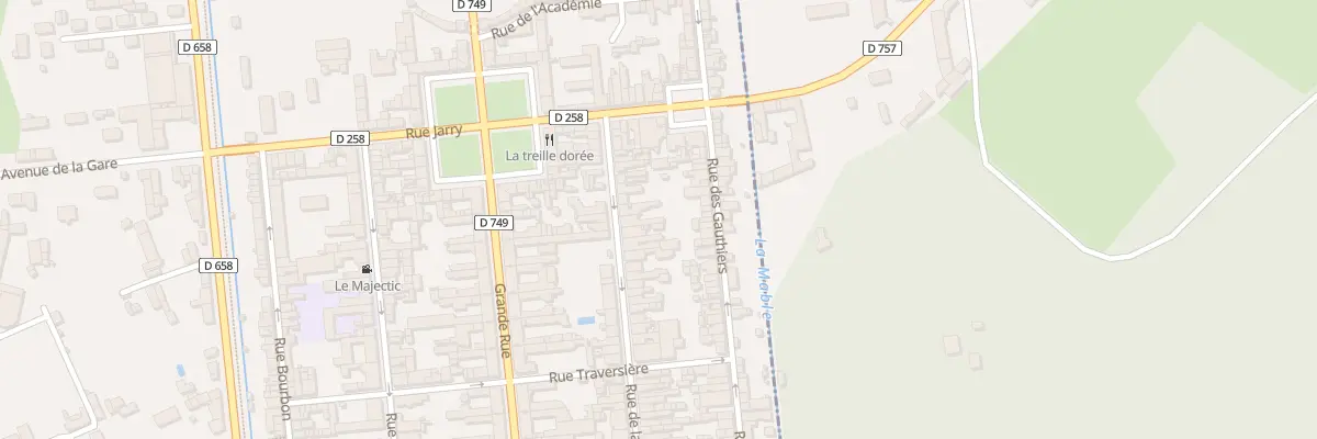 Plan du 77 Rue de la Galère à Richelieu