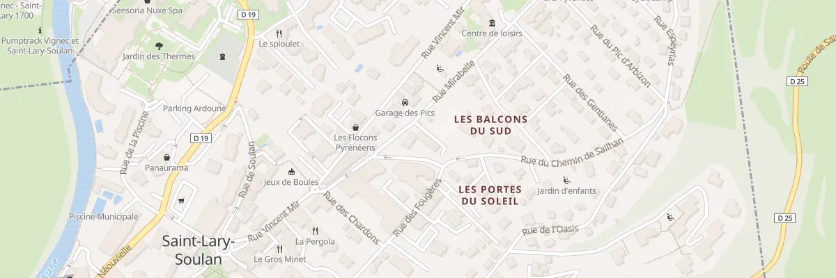 Plan du 11 Rue Mirabelle à Saint-Lary-Soulan