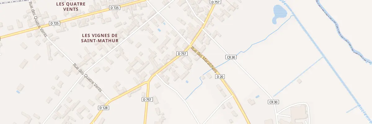 Plan du 49 Rue Leon Gambetta à Lencloître