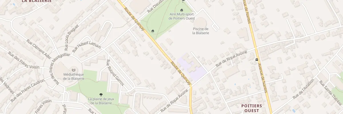 Plan du 78 Rue de Quincay à Poitiers