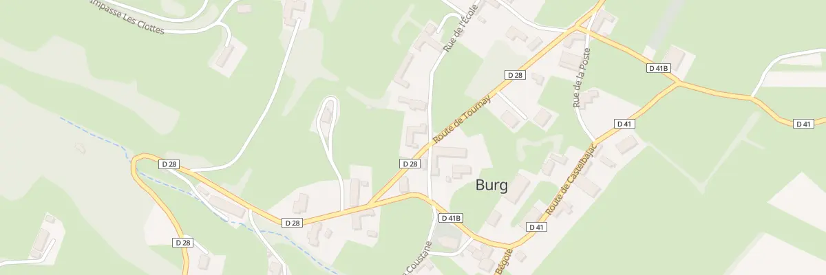 Plan du 5156 Biaou à Burg