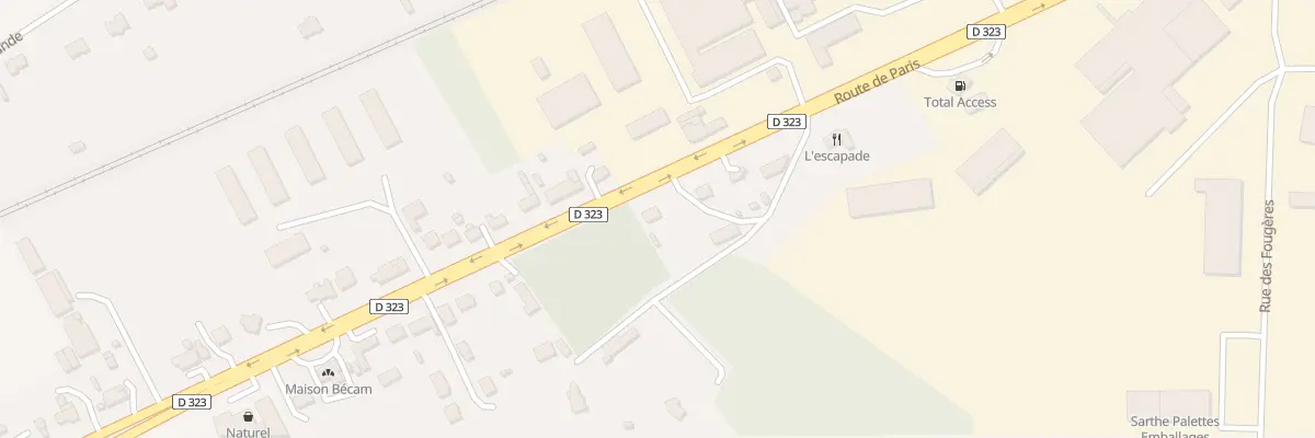 Plan du 33 Rte de Paris à Champagné