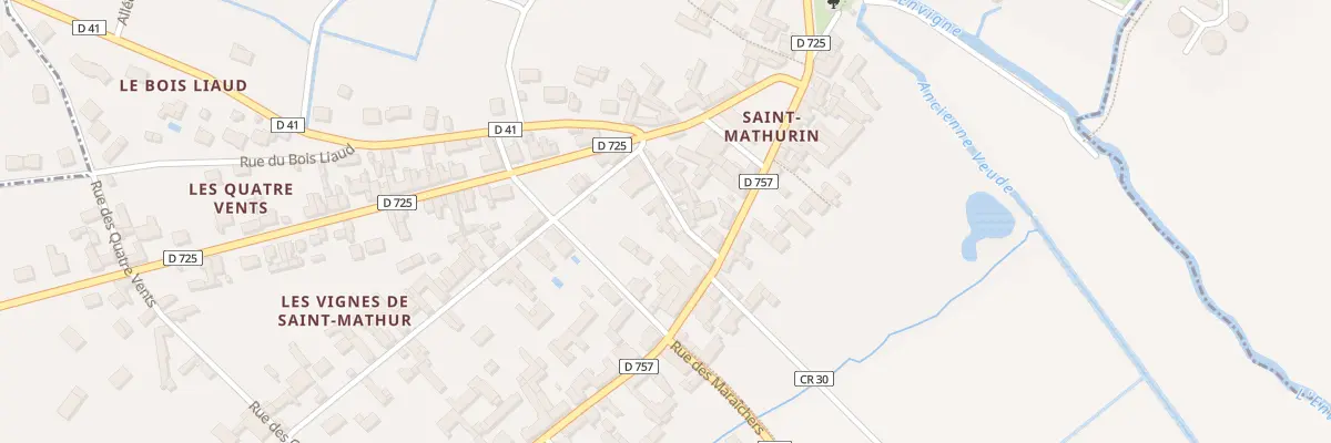 Plan du 4 Rue Saint Mathurin à Lencloître