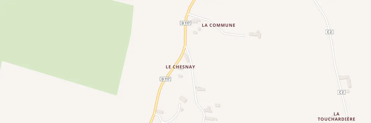 Plan du 5121 Le Chenay à Monhoudou