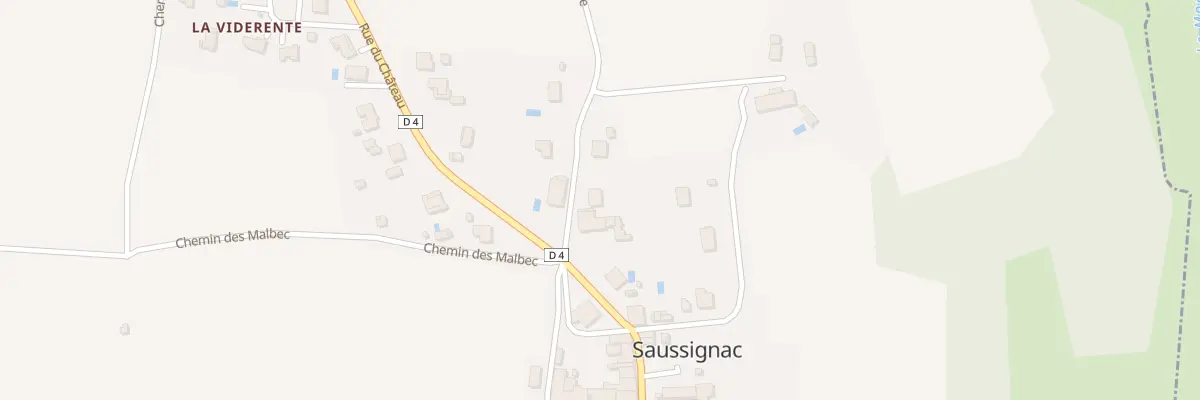 Plan du 132 A Feynou à Saussignac