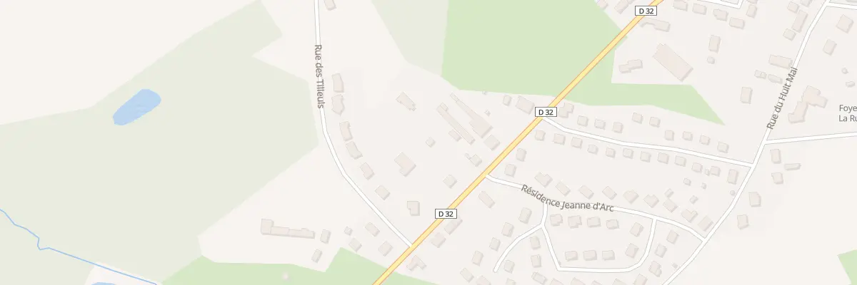 Plan du 22 Rte d’Ecommoy à Saint-Mars-d’Outillé