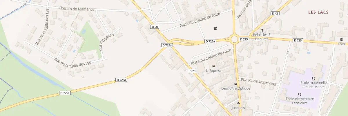 Plan du 19B Rue Louis Pasteur à Lencloître