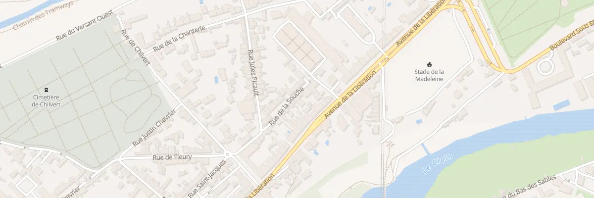 Plan du 5T Rue de la Souche à Poitiers