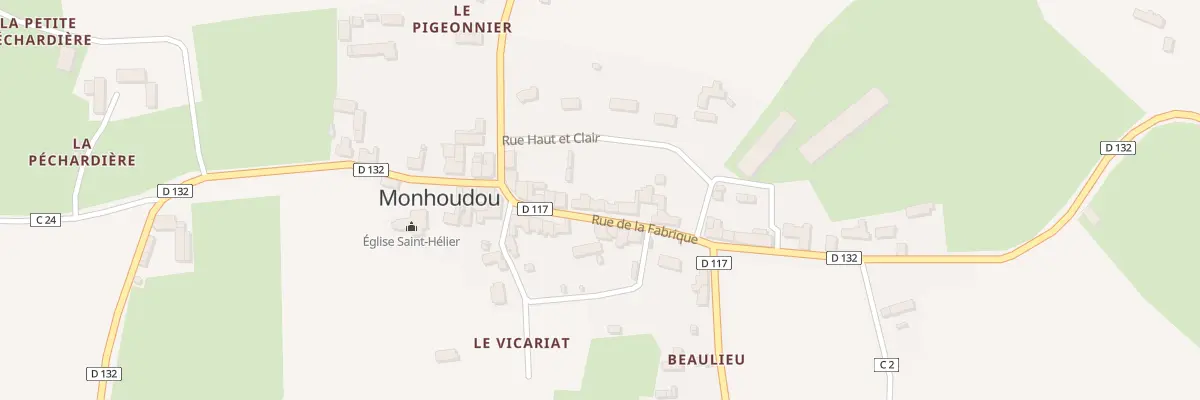 Plan du 11 Rue de la Fabrique à Monhoudou