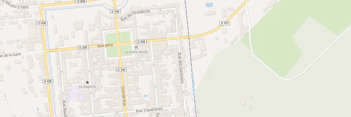 Plan du 68 Rue des Gauthiers à Richelieu