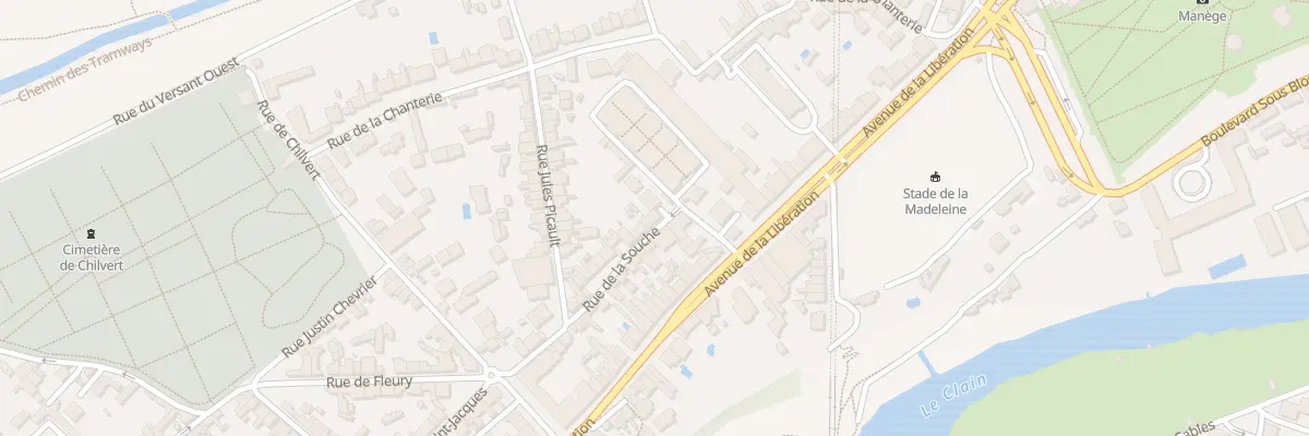 Plan du 4T Rue de la Souche à Poitiers