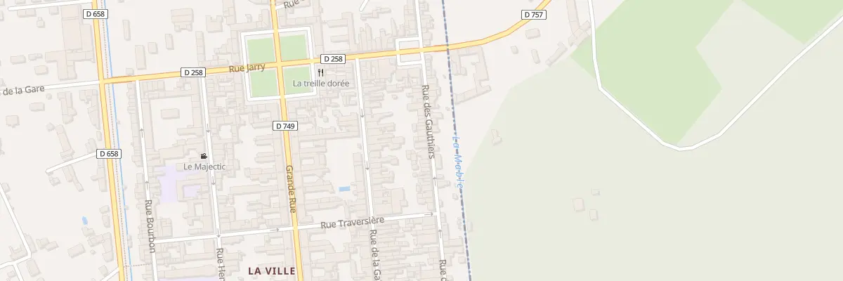 Plan du 54 Rue des Gauthiers à Richelieu
