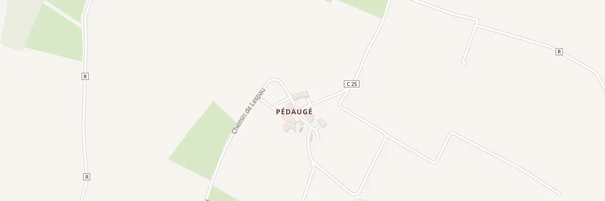 Plan du 546 Che de Lespau à Moncrabeau