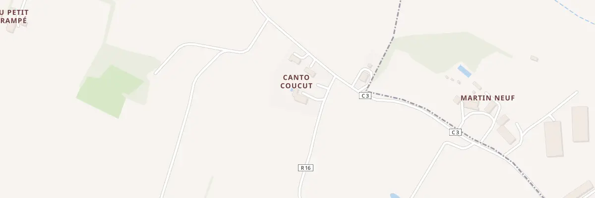 Plan du 5112 A Canto Coucut à Larressingle