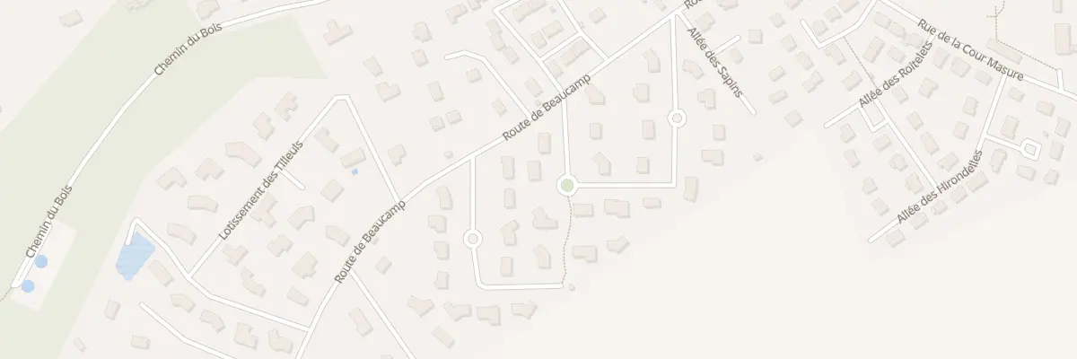 Plan du 21 Rue des Ecureuils à Saint-Aubin-Routot