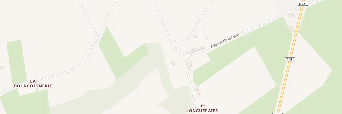 Plan du 6 Pl de la Gare à Chenu