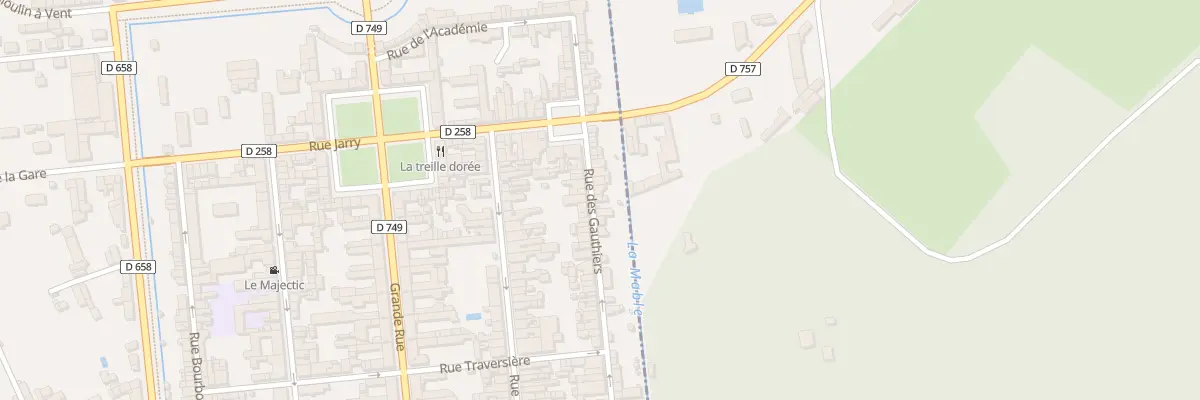 Plan du 9 Rue des Gauthiers à Richelieu