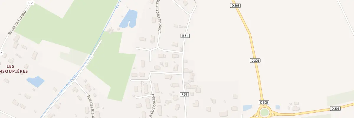 Plan du 2 Rue du Moulin Neuf à Vaas