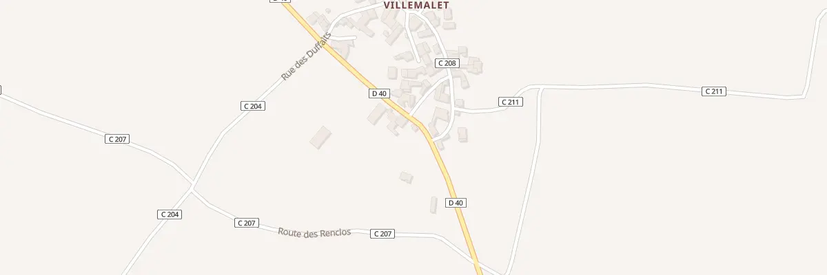 Plan du 1716 Rte de la Duchesse à La Rochette