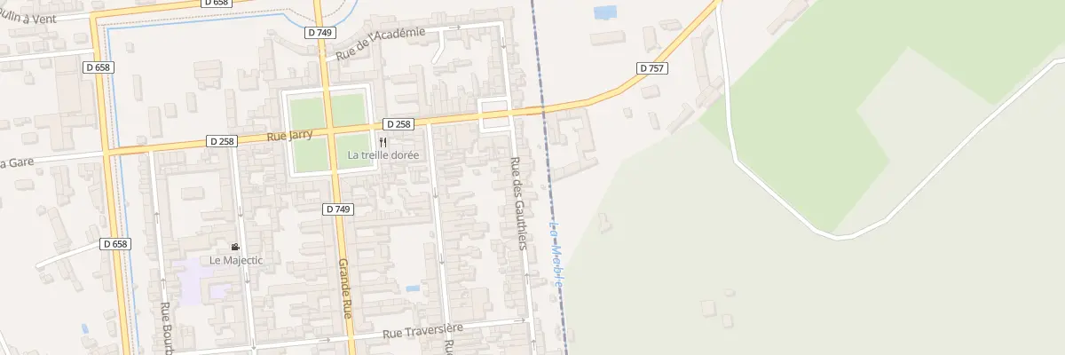 Plan du 11 Rue des Gauthiers à Richelieu