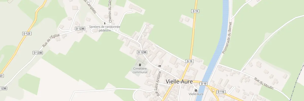 Plan du 14 Rue de l’Eglise à Vielle-Aure