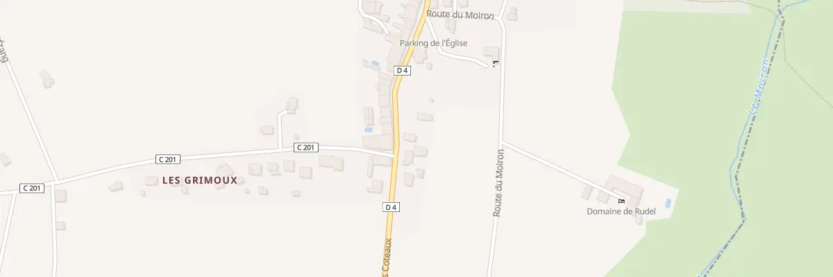 Plan du 20 Rue du Château à Saussignac