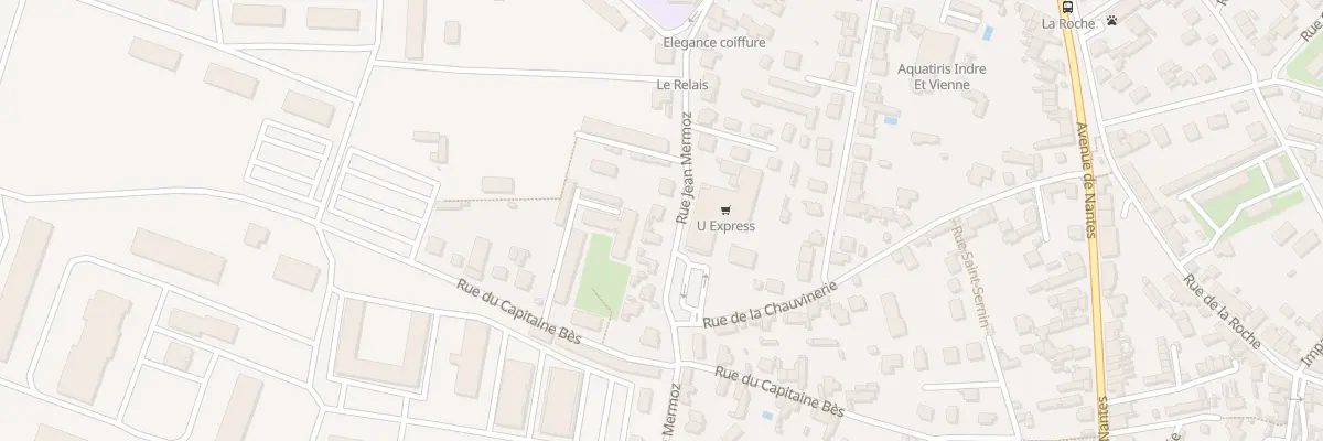 Plan du 36 Rue Jean Mermoz à Poitiers