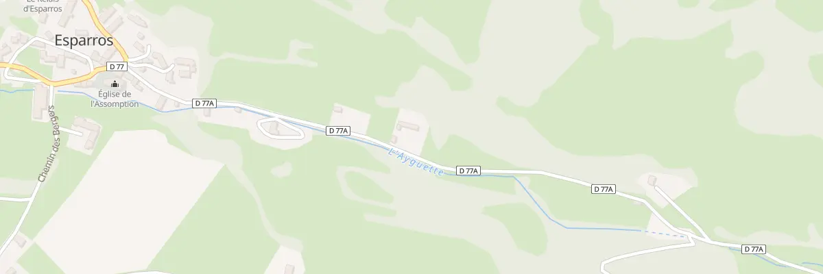 Plan du 5118 Le Courtalet à Esparros