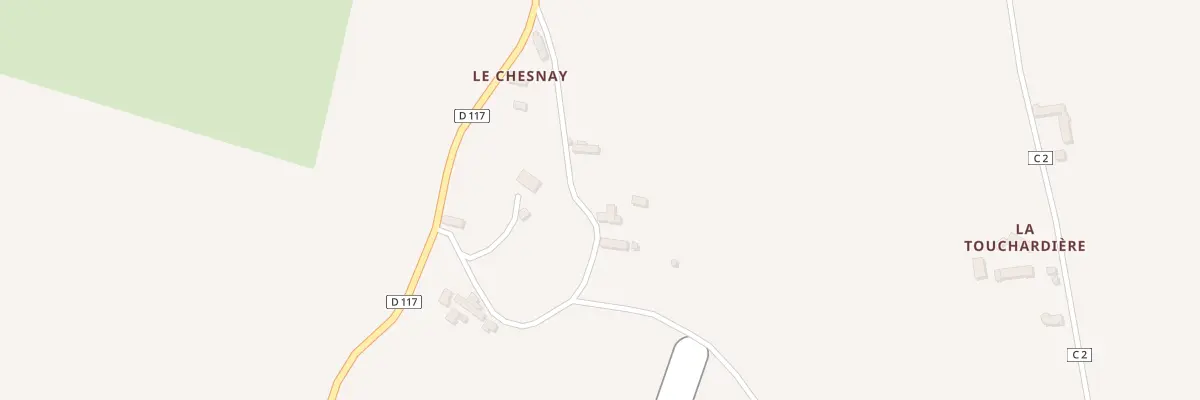 Plan du 3 Le Chesnay à Monhoudou