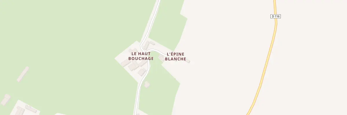 Plan du 5097 Haut Bouchage à Aillières-Beauvoir