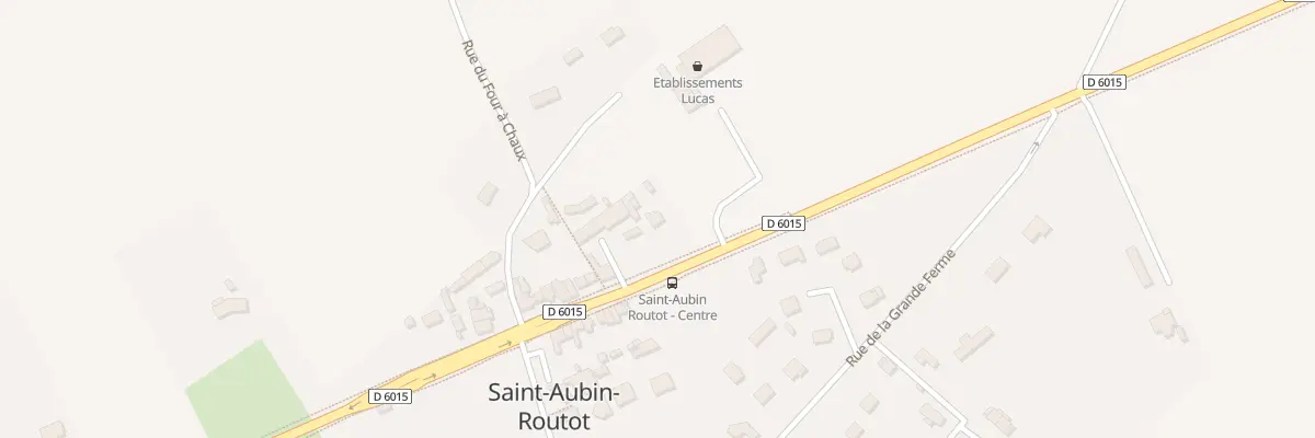 Plan du 43 Route Départementale 6015 à Saint-Aubin-Routot