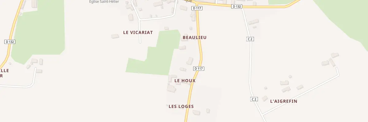Plan du 5140 Beaulieu à Monhoudou