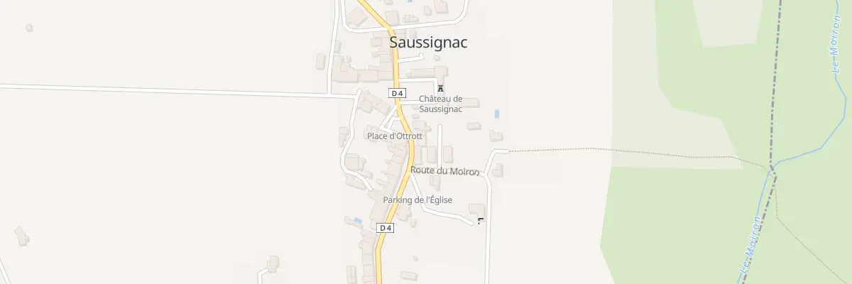 Plan du 1 Imp des Ducs à Saussignac