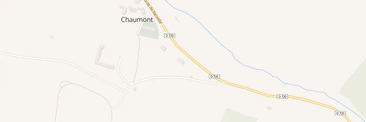 Plan du 5000 Cour de l’Eglise à Chaumont