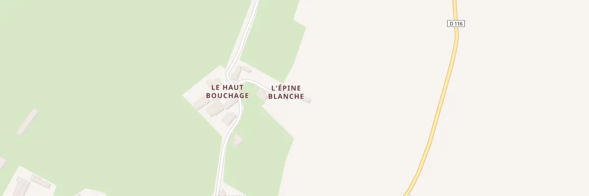 Plan du 5098 Haut Bouchage à Aillières-Beauvoir