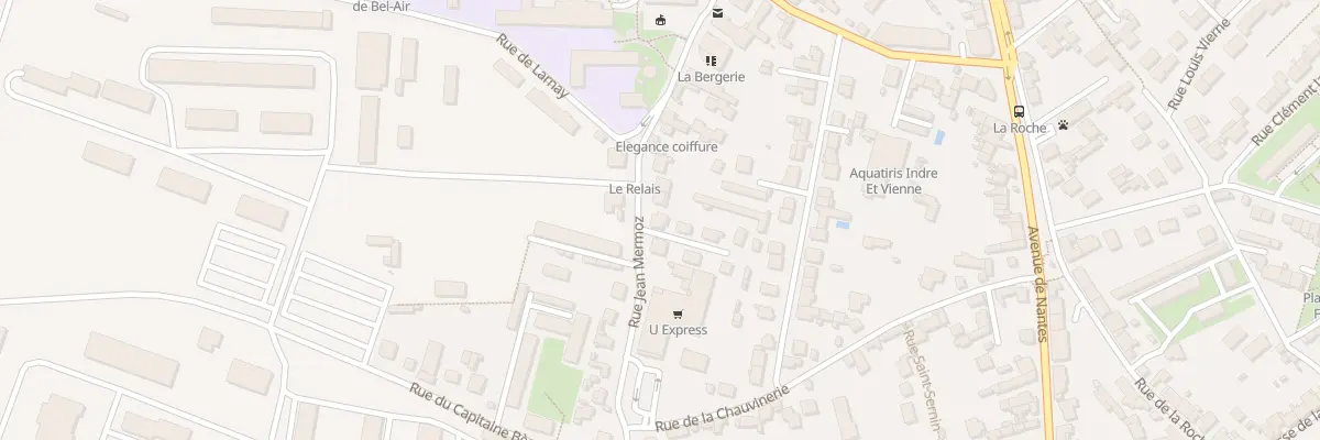 Plan du 89 Rue Jean Mermoz à Poitiers