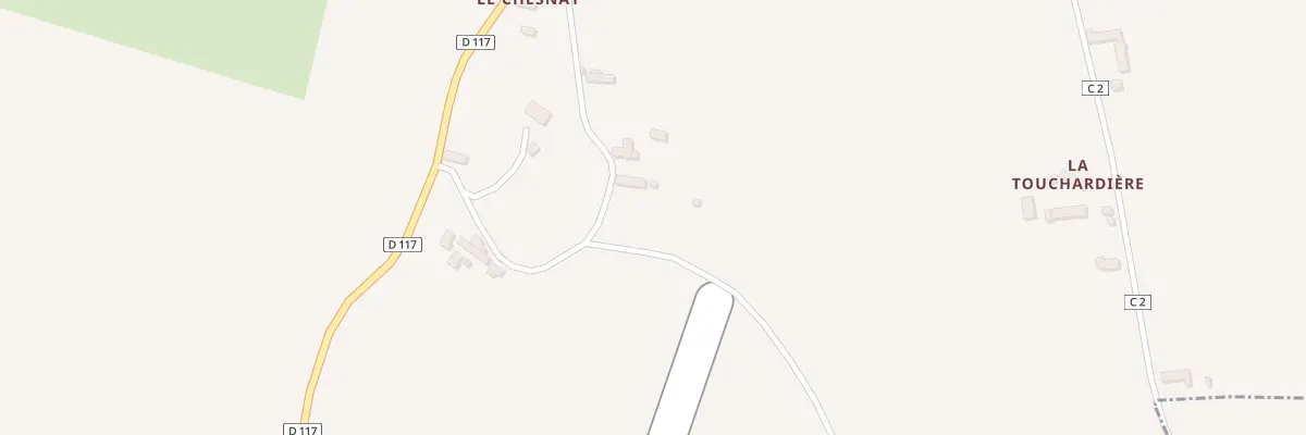Plan du 7 Le Chenay à Monhoudou