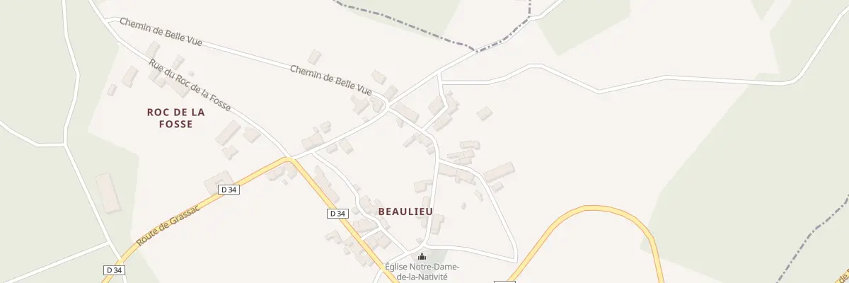 Plan du 8 Rue du Muguet à Dignac