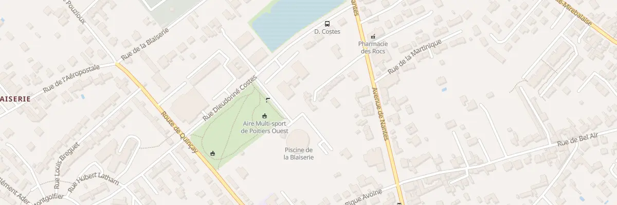 Plan du 337 Av de Nantes à Poitiers