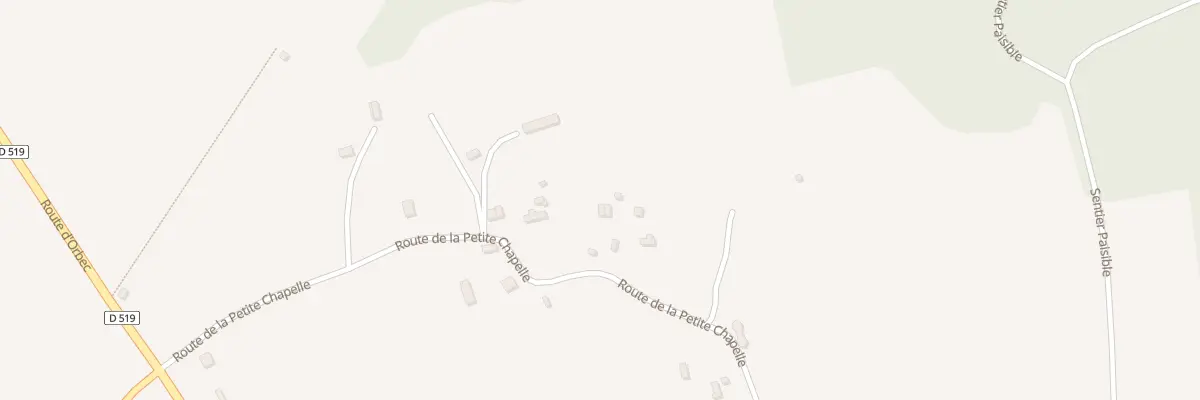 Plan du 443 Rte de la Petite Chapelle St J à Valorbiquet