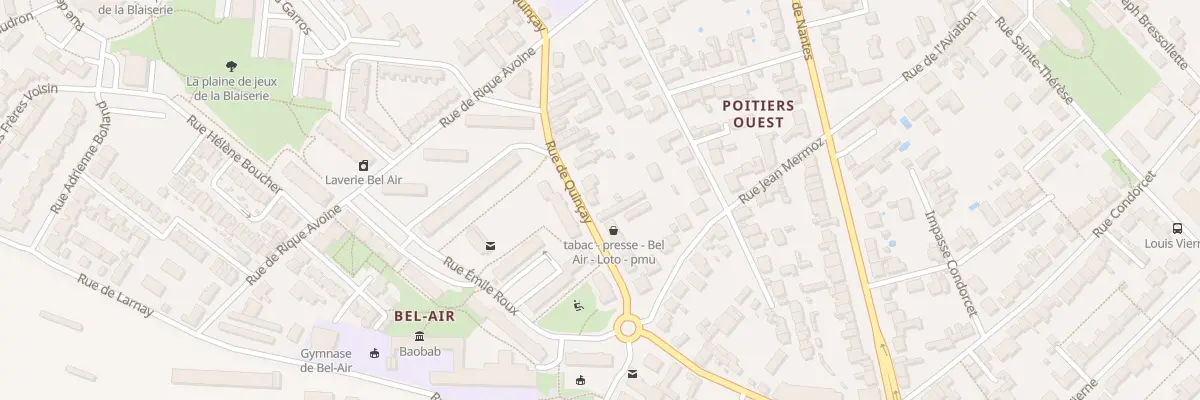 Plan du 36 Rue de Quincay à Poitiers