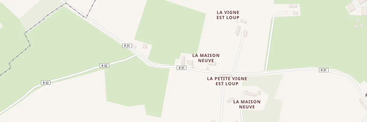 Plan du 70 Che de la Crèle à Courcemont