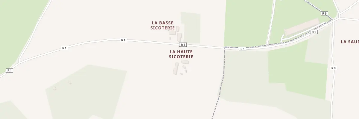Plan du 5174 La Haute Sicoterie à Mézières-sur-Ponthouin