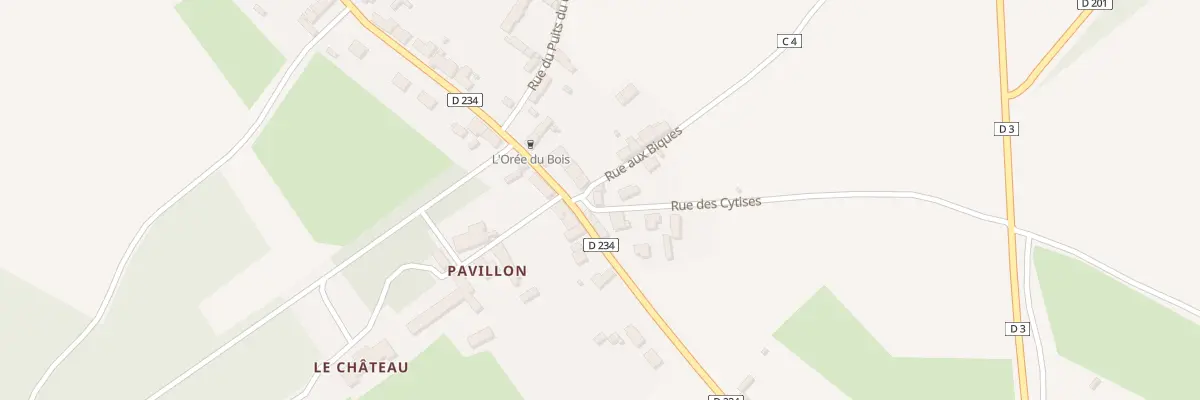 Plan du 14 Rte de Perseigne à Aillières-Beauvoir