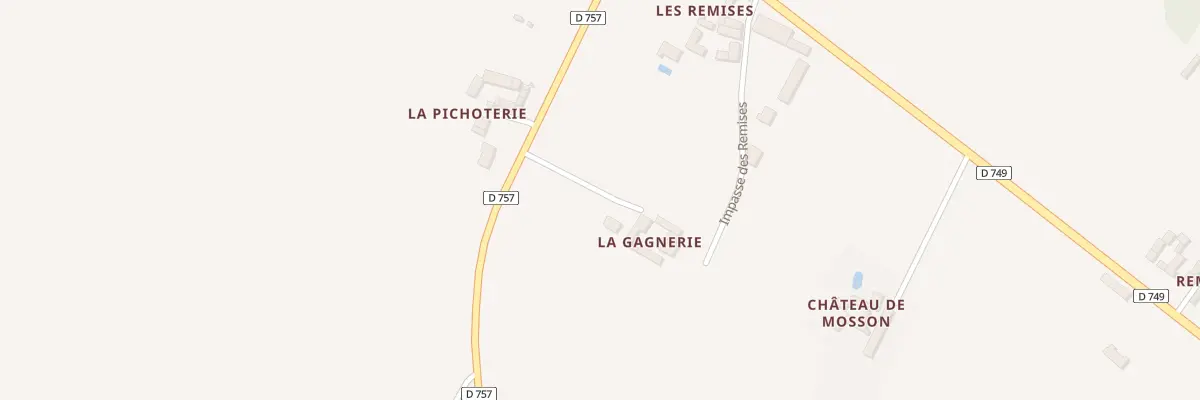 Plan du 9A La Gagnerie à Braye-sous-Faye