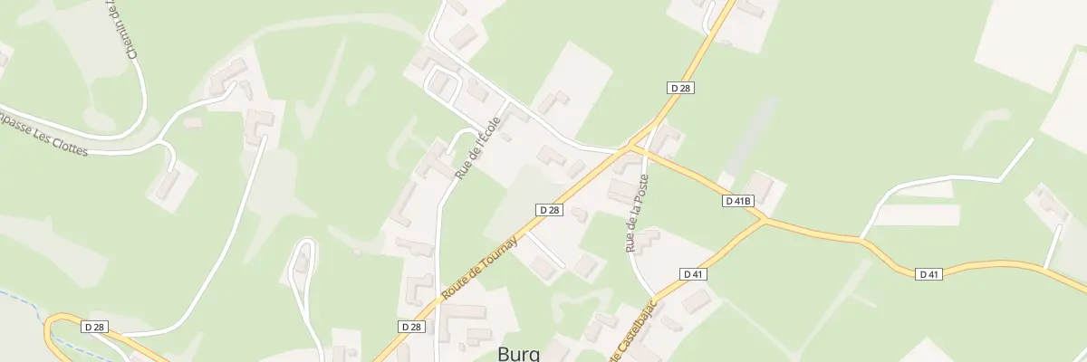 Plan du 5141 Couziot à Burg