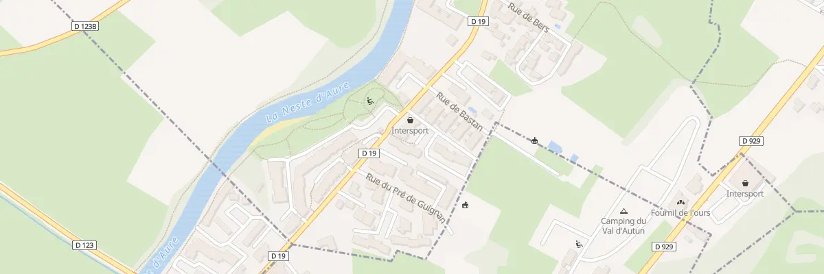Plan du 5141 Bouzigues à Vielle-Aure