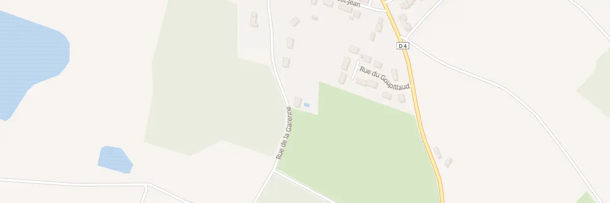 Plan du 11 Rue de la Garenne à Champagné-Saint-Hilaire