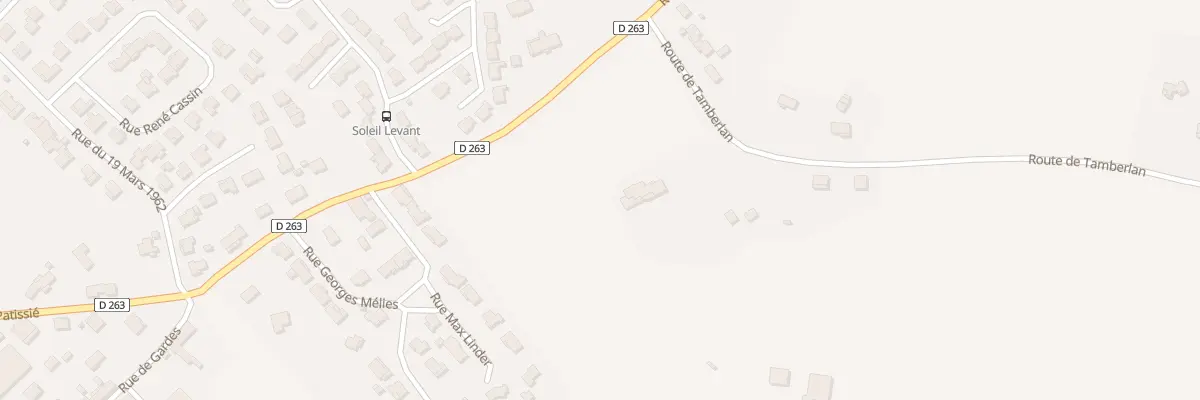 Plan du 128 Rte de Tamberlan à Tonneins