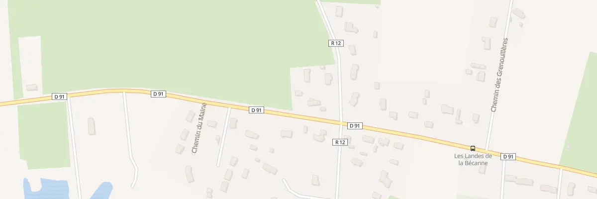 Plan du 1646 Rte de Parence à Fatines